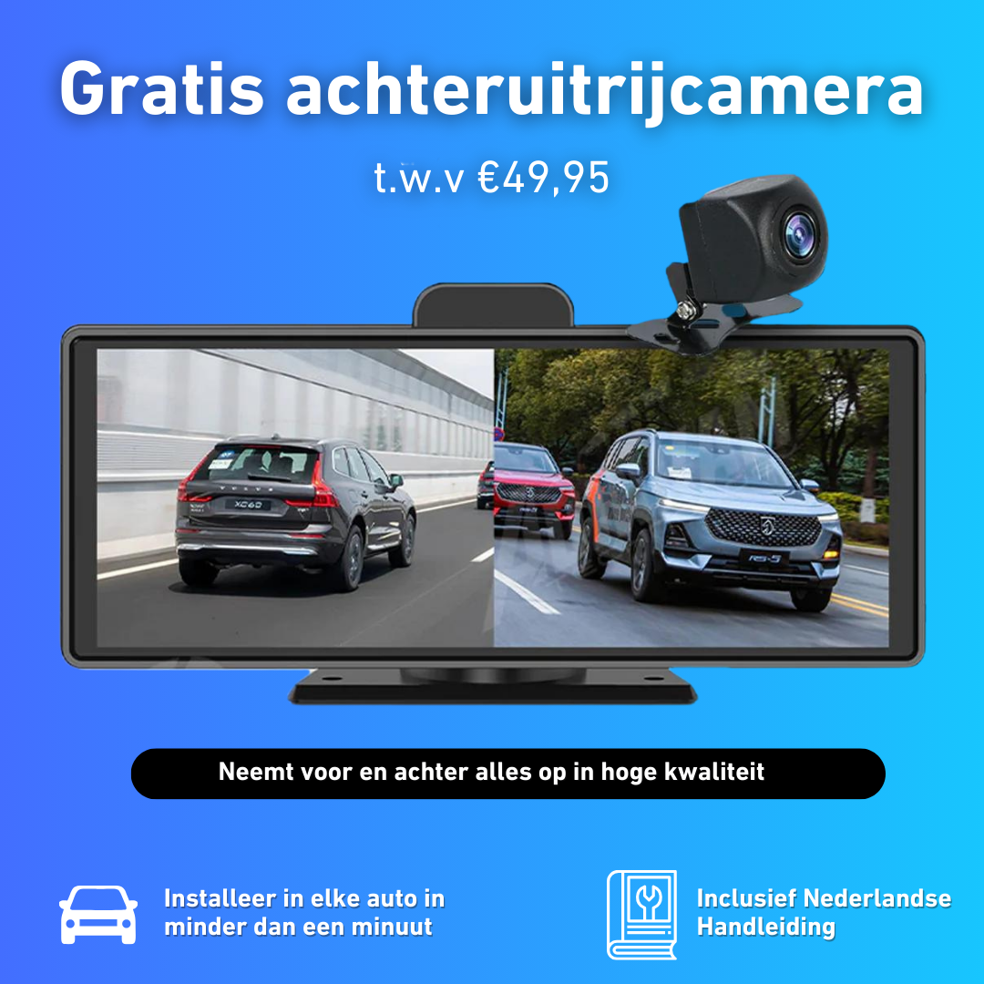 Back Camera for for Apple & Android CarPlay Scherm Pro Max™ (2023)